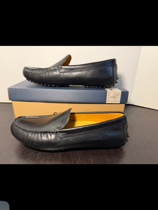 Sperry Gold Cup Meridian Leather Driving Loafers Black Mens 7.5M main image 12